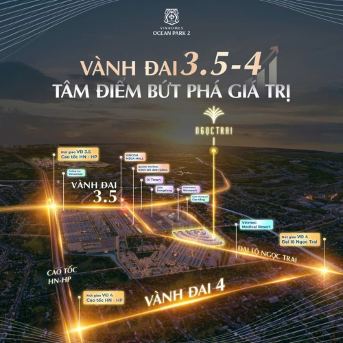 Vành đai 3.5 và Vành đai 4 - Cú hích cho thị trường bất động sản phía Đông Hà Nội