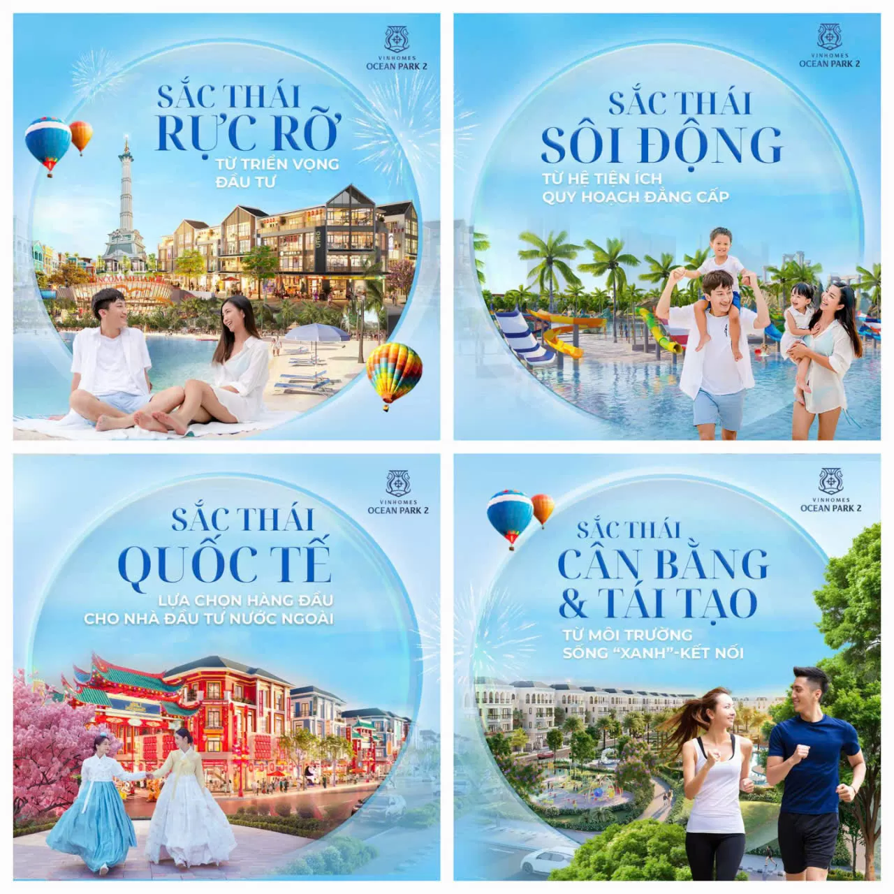 Muôn sắc thái gắn kết tại Vinhomes Ocean Park 2