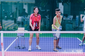 Rộn ràng nhập hội Pickleball tại Vinhomes Ocean Park 2