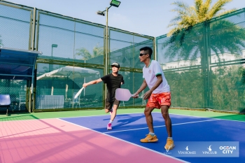 Rộn ràng nhập hội Pickleball tại Vinhomes Ocean Park 2