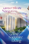 Layout tối ưu - Nâng tầm không gian sống tại The Sapphire Living