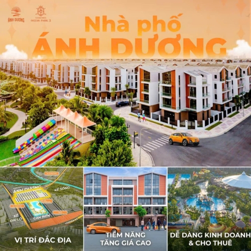 Nhà phố Ánh Dương - Đón đầu Xu hướng Nhà phố Hiện đại