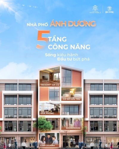 Biệt thự Tứ lập Ánh Dương: Thiết kế đa nhiệm, Toàn diện công năng