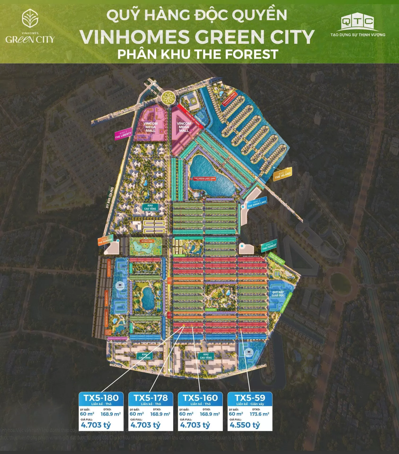 Liền kề Vinhomes Green City: Giá bán & Cơ hội Đầu tư 2026