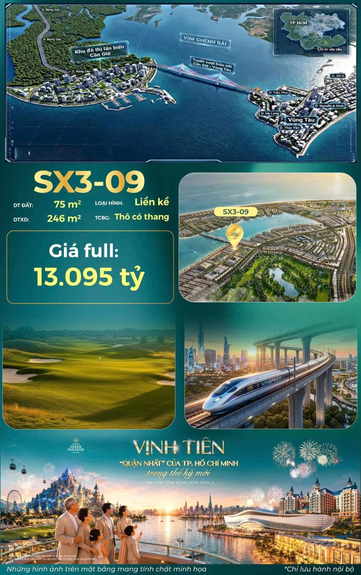 Nhà phố Boulevard Prime tại Vinhomes Green Paradise: Tiềm năng tạo dòng tiền & tăng giá