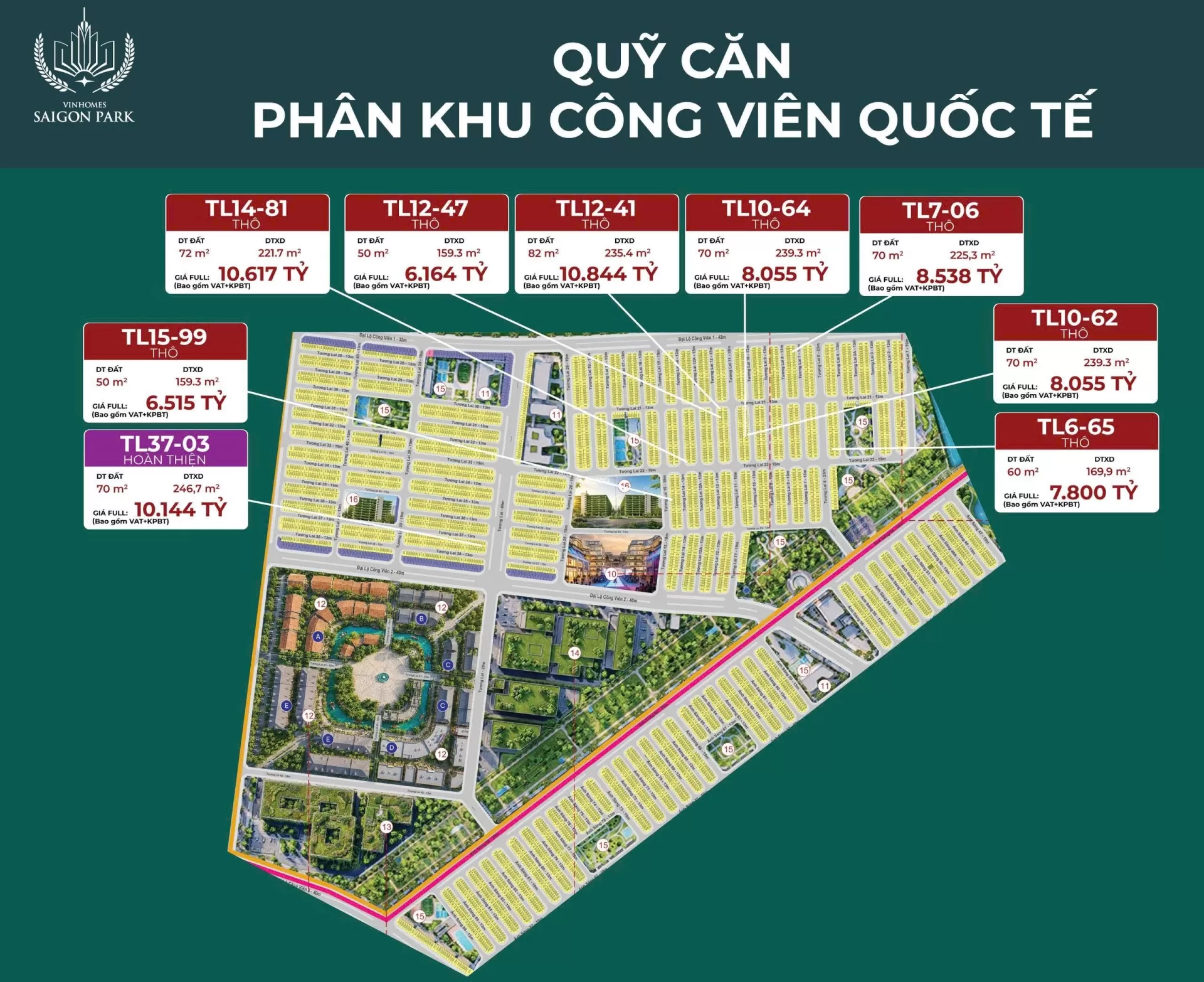 Liền kề Vinhomes Sài Gòn Park: Thông tin & Cơ hội Đầu tư năm 2026
